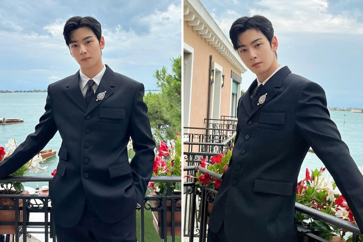 Vẻ ngoài như hoàng tử của Cha Eun Woo gây sốt. Ảnh: Instagram