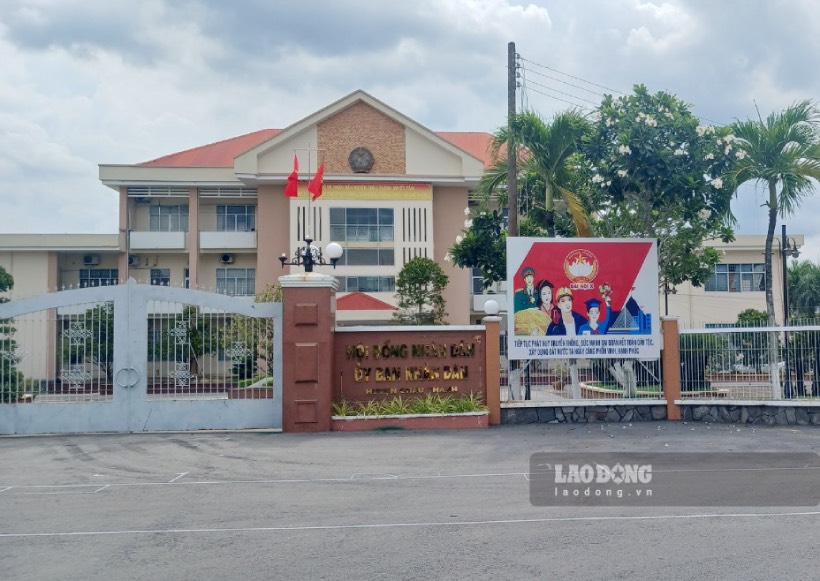 UBND huyện Châu Thành là 1 trong 12 đơn vị chủ đầu tư có tiến độ giải ngân vốn đầu tư công tốt. Ảnh: Thành Nhân