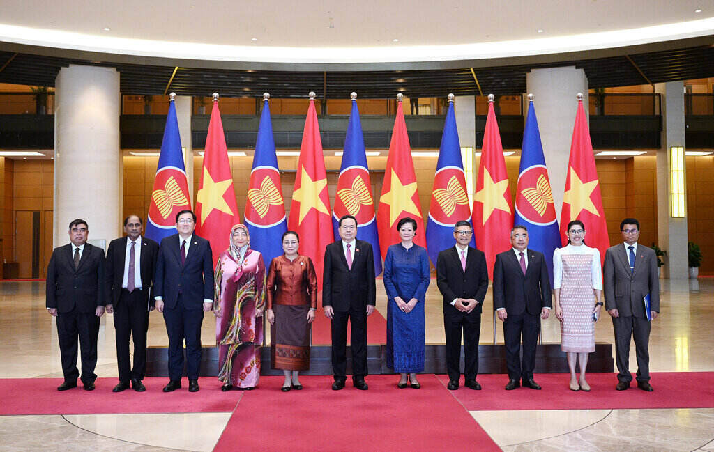 Chủ tịch Quốc hội Trần Thanh Mẫn cho biết dự kiến sẽ tham dự AIPA - 45 tại Lào vào tháng 10 tới. Ảnh: Quochoi.vn