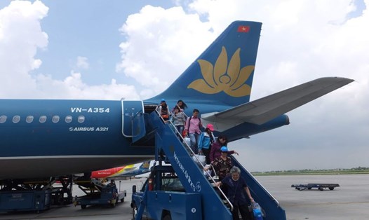 Giá vé máy bay giảm là cơ hội cho các điểm đến du lịch trong nước. Ảnh: Hải Nguyễn