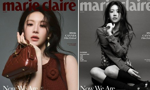Go Yoon Jung lên trang bìa tạo chí Marie Claire Korea. Ảnh: Marie Claire
