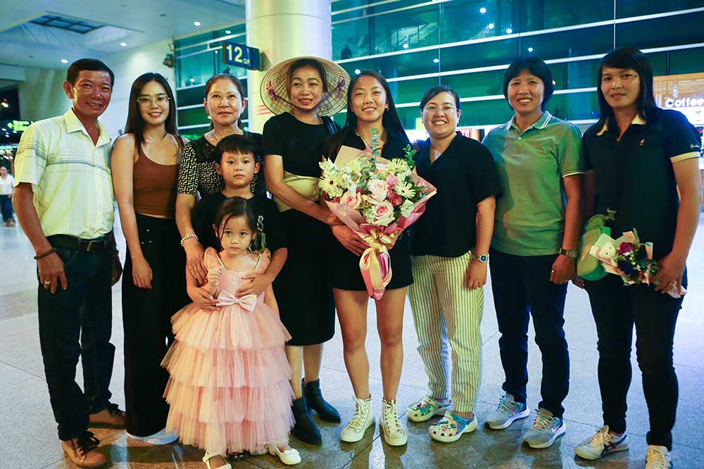 Huỳnh Như sẽ cùng gia đình về quê nhà Trà Vinh. Ảnh: Thanh Vũ