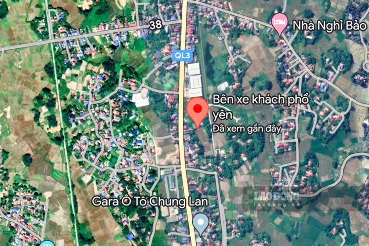 nằm tiếp giáp với Quộc lộ 3 cũ, đoạn qua địa phận TP Phổ Yên, được xây trên diện tích đất vàng của phường Nam Tiến