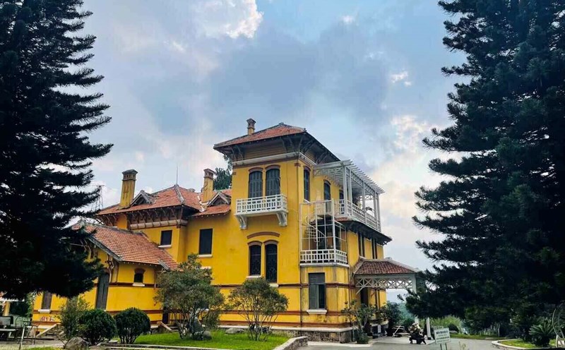 Biệt thự cổ của Nam Phương Hoàng hậu tại Đà Lạt. Ảnh: Mai Hương