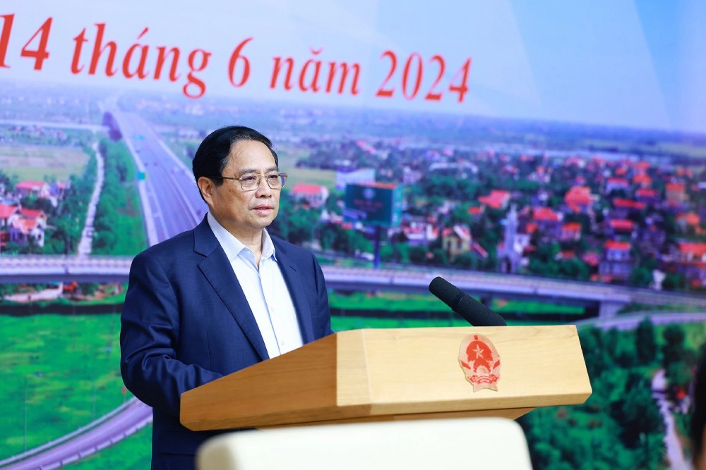 Thủ tướng Chính phủ Phạm Minh Chính phát biểu tại phiên họp. Ảnh: Nhật Bắc/VGP