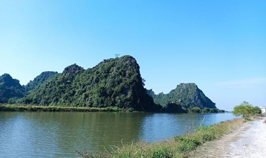 Khu du lịch hồ Quan Sơn, huyện Mỹ Đức, Hà Nội. Ảnh minh hoạ: Thu Giang