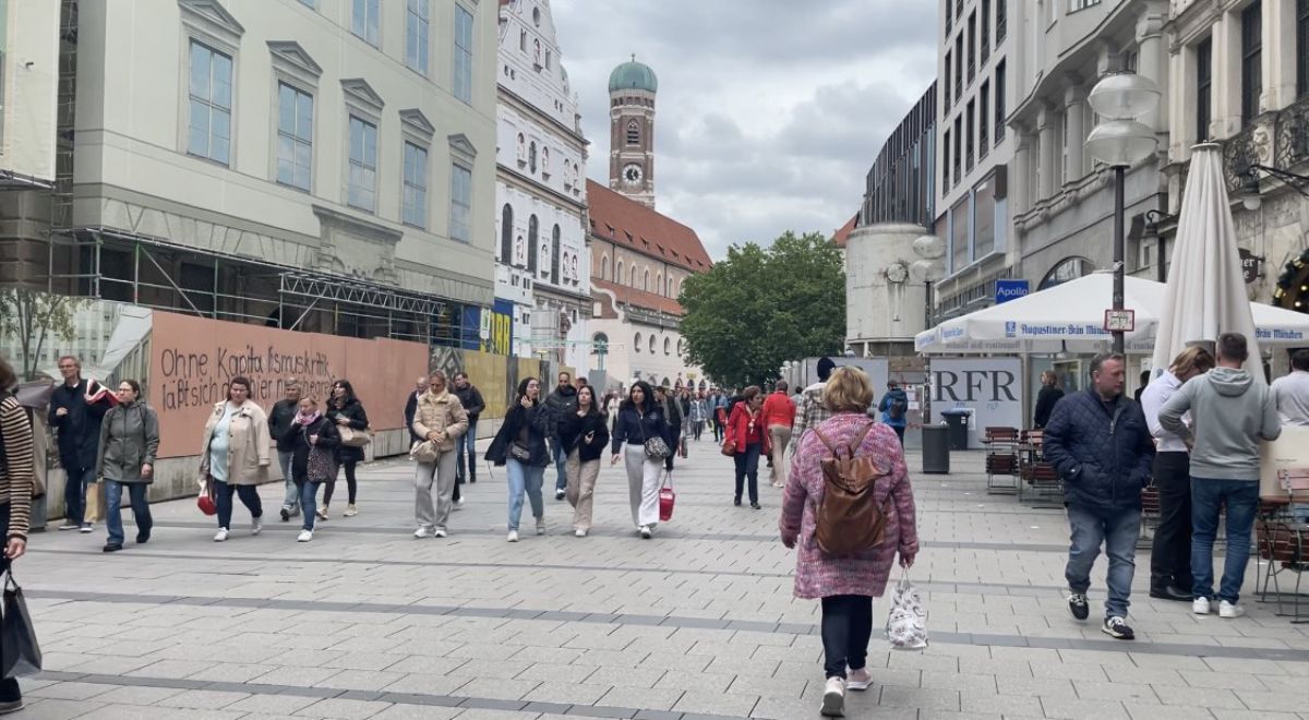 Đường phố Munich trước thềm EURO 2024. 