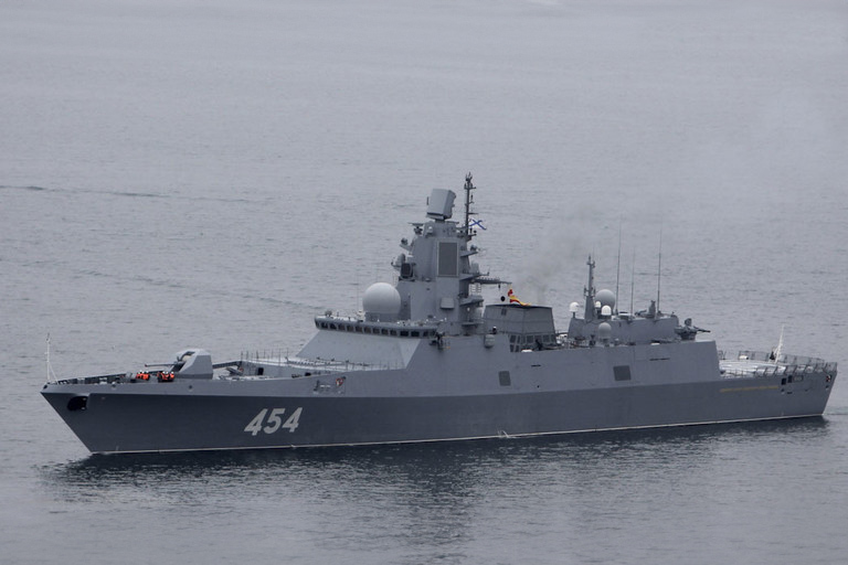 Hạm đội của Hải quân Nga đã tiến hành các cuộc tập trận tấn công tầm xa ở Đại Tây Dương. Ảnh: Bộ Quốc phòng Nga