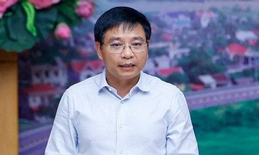 Bộ trưởng Bộ Giao thông Vận tải Nguyễn Văn Thắng phát biểu tại phiên họp thứ 12 của Ban Chỉ đạo. Ảnh: Nhật Bắc