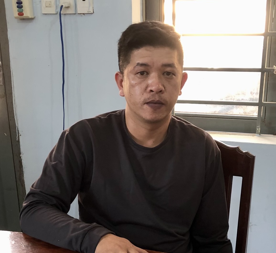 Tài xế Phạm Quang Bạch (37 tuổi, ngụ xã Lộc Châu, TP Bảo Lộc). ẢNH: PV