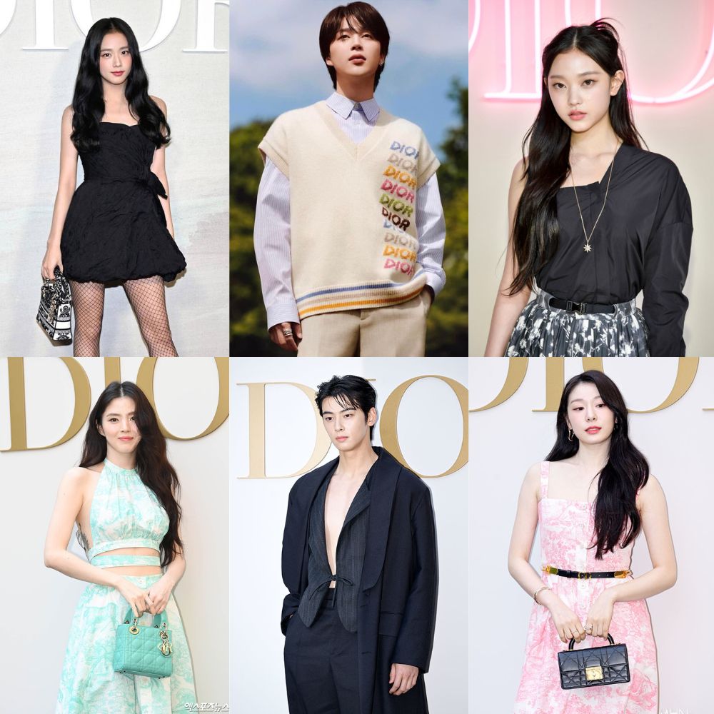 Có hàng chục sao Hàn hiện đang là đại sứ Dior. Ảnh: Naver