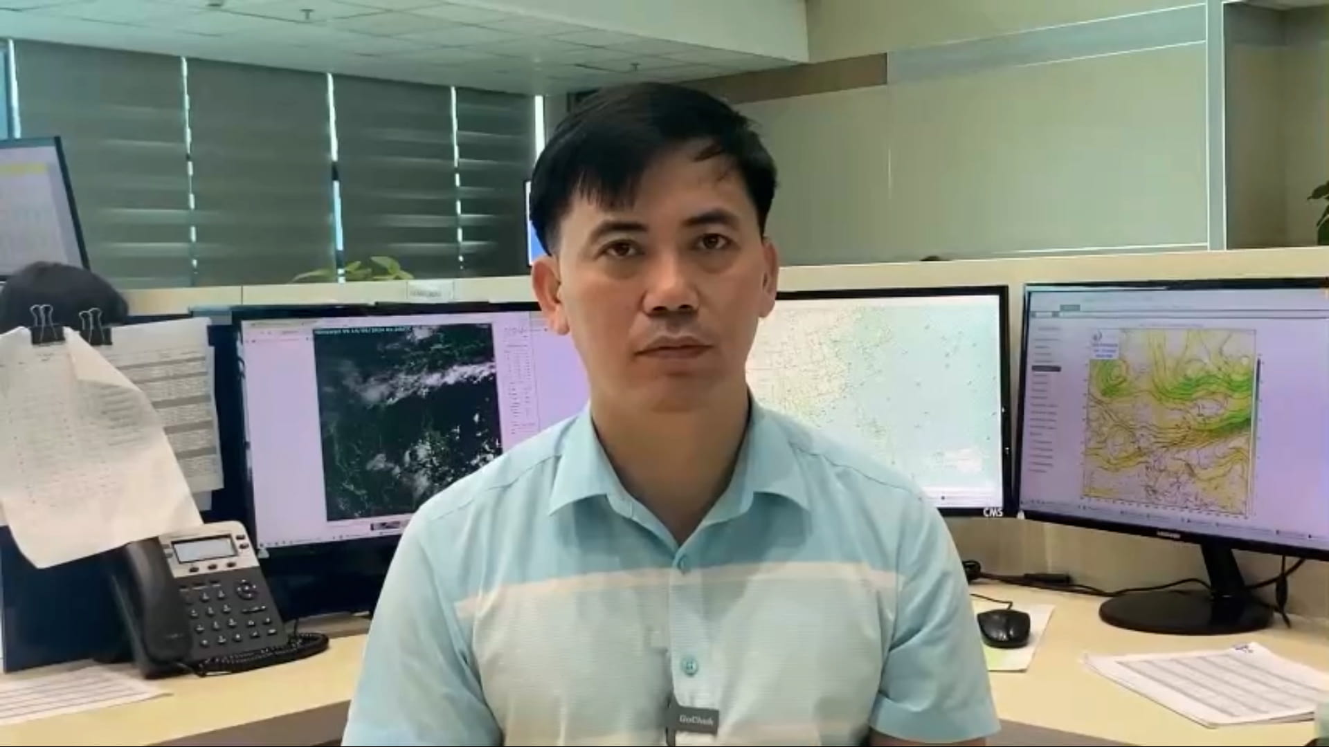 ông Nguyễn Văn Hưởng - Trưởng phòng Dự báo thời tiết, Trung tâm Dự báo Khí tượng Thủy văn Quốc gia.