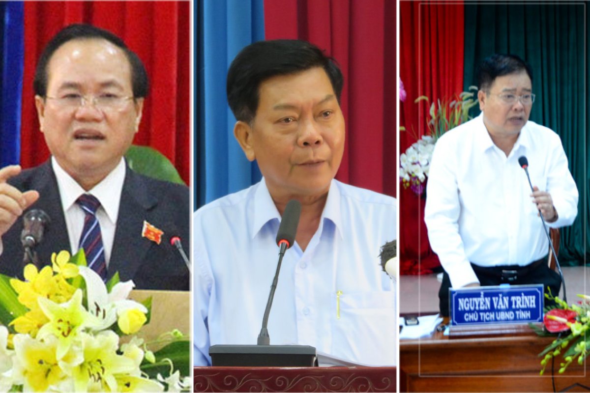 Nguyên Chủ tịch 3 tỉnh Bình Dương, Long An, Bà Rịa Vũng Tàu bị kỷ luật Cảnh cáo. Ảnh: VGP