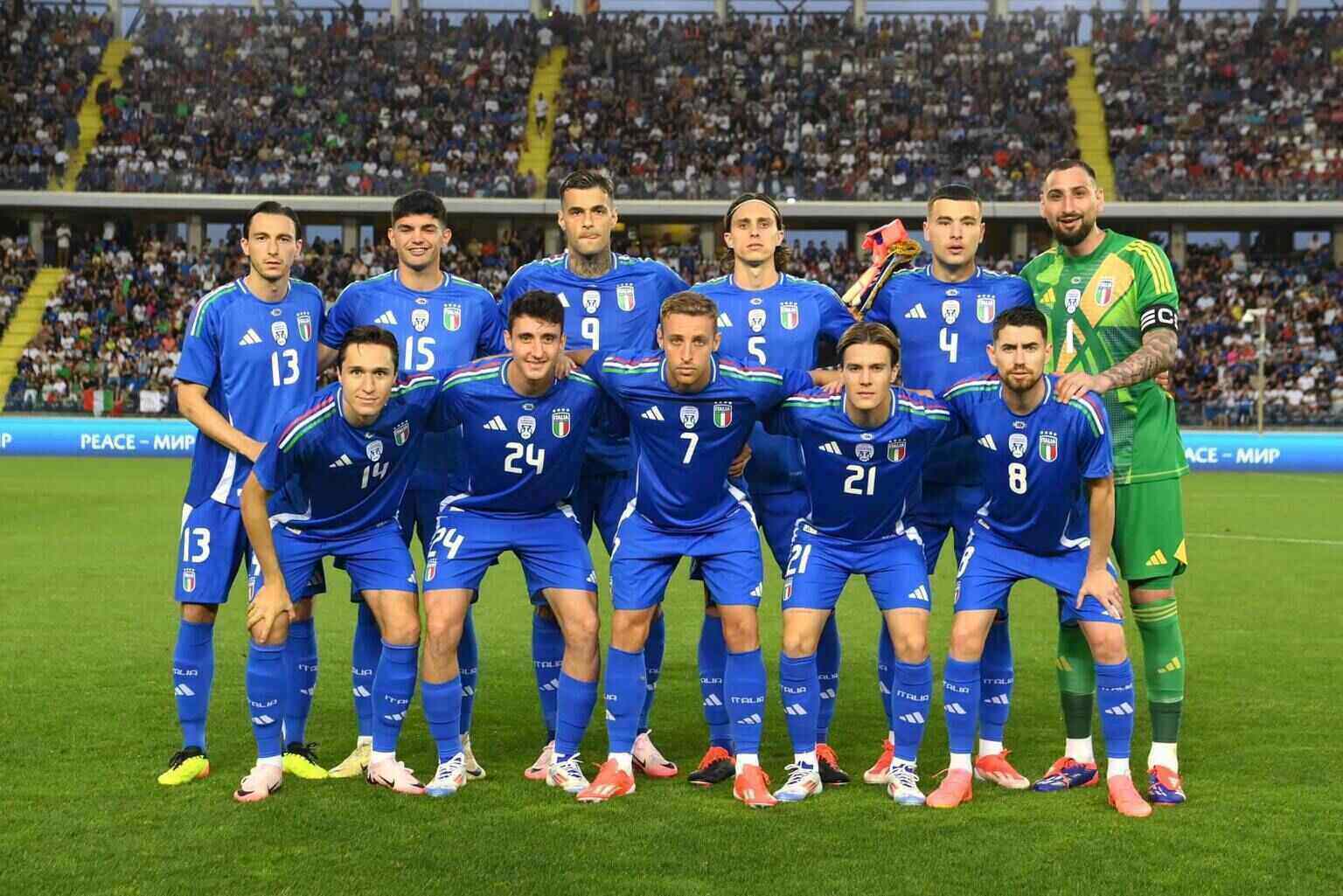 Những “bóng hồng” nào có thể xuất hiện để cổ vũ đội tuyển Italia. Ảnh: LĐBĐ Italy