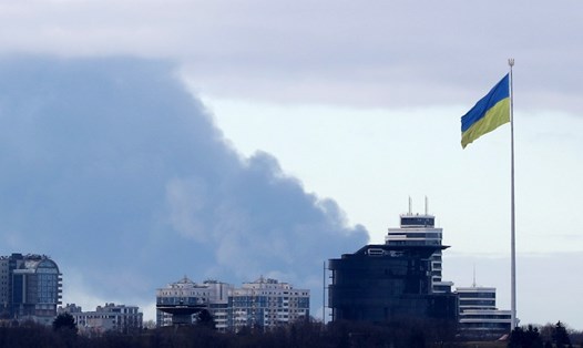 Khung cảnh thủ đô Kiev, Ukraina. Ảnh: Xinhua