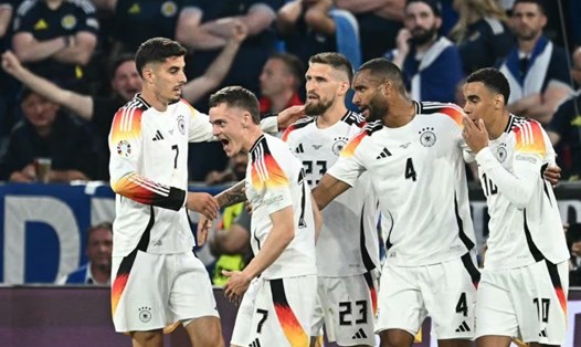 Đội tuyển Đức gây ấn tượng mạnh với màn ra quân tại EURO 2024. Ảnh: UEFA