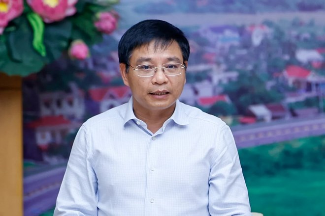 Bộ trưởng Bộ Giao thông Vận tải Nguyễn Văn Thắng phát biểu tại phiên họp thứ 12 của Ban Chỉ đạo. Ảnh: Nhật Bắc