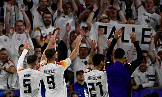 Tuyển Đức trong trận ra quân tại EURO 2024. Ảnh: UEFA