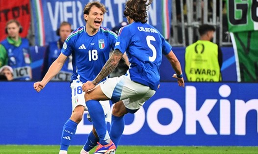 Nicolo Barella có vai trò đặc biệt quan trọng ở đội tuyển Italy thời điểm hiện tại. Ảnh: AFP