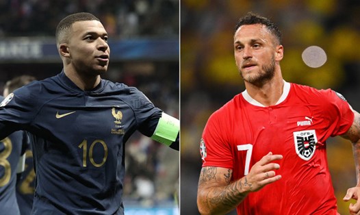 Pháp đối đầu với Áo tại bảng D EURO 2024.  Ảnh: Sporting News 