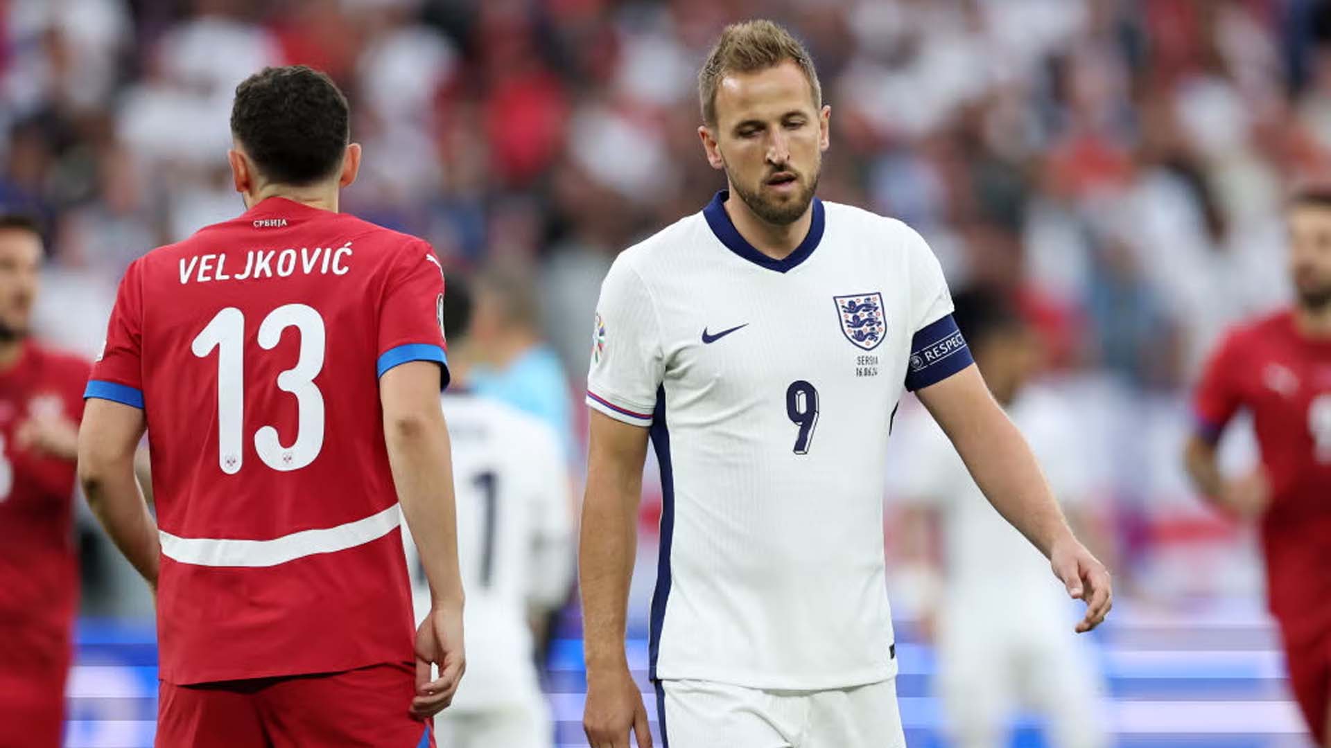 Harry Kane trải qua ngày thi đấu đáng thất vọng trong trận ra quân của tuyển  Anh tại EURO 2024. Ảnh: The Independent