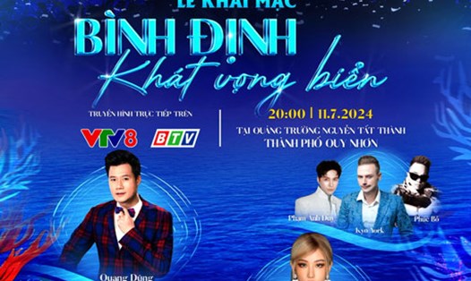 Poster giới thiệu chương trình khai mạc.