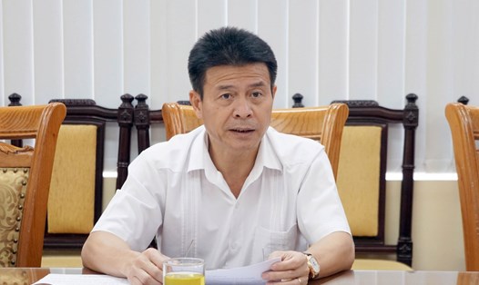 Ông Vũ Chí Giang - Phó Chủ tịch UBND tỉnh Vĩnh Phúc. Ảnh: Tùng Dương