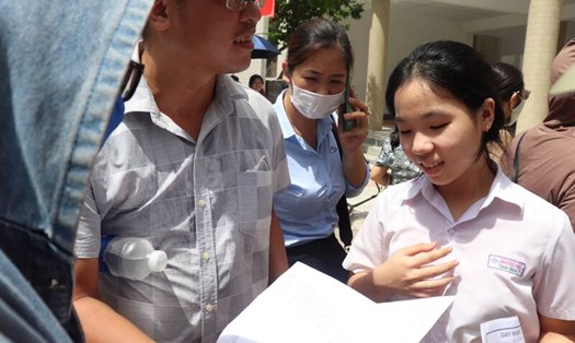 Đà Nẵng công bố điểm chuẩn tuyển sinh lớp 10 năm 2024. Ảnh: Nguyễn Linh