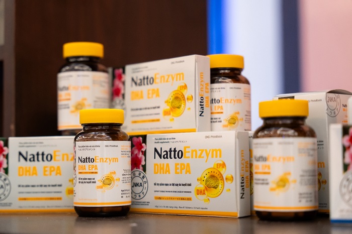 Sự ra đời của NattoEnzym DHA EPA đánh dấu bước tiến mới của Dược Hậu Giang trên hành trình chăm sóc sức khỏe người dân. Ảnh: Dược Hậu Giang