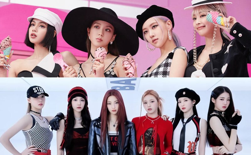 Hai nhóm nhạc Blackpink và Baby Monster thuộc YG Entertainment. Ảnh: Allkpop