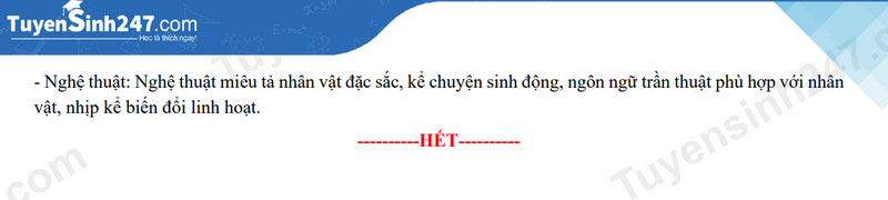 Đáp án đề thi vào lớp 10 môn Văn 2024 - Đà Nẵng. Ảnh: Tuyensinh247