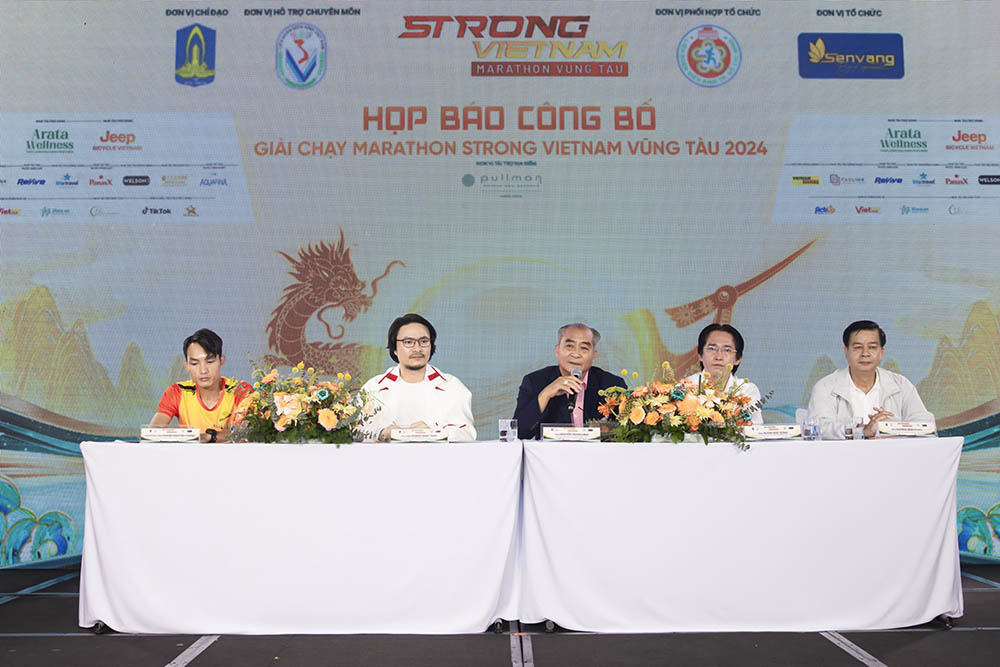 Giải chạy Strong Vietnam 2024 có quy mô tổ chức cho hơn 10.000 vận động viên tham dự. Ảnh: Thanh Vũ