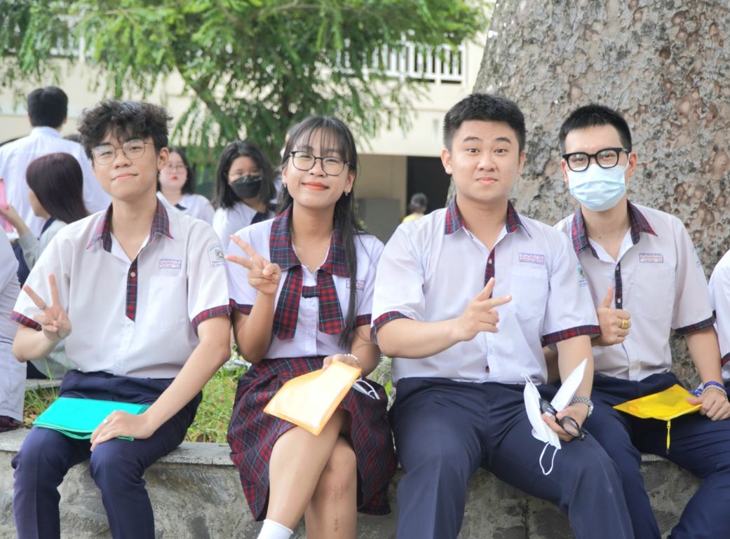 Thí sinh dự thi tốt nghiệp THPT năm 2023. Ảnh: Nguyên Chân