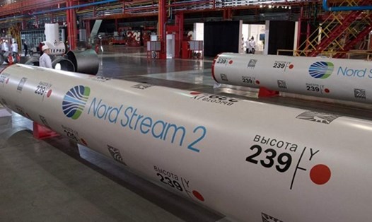 Đường ống của dự án Nord Stream 2. Ảnh: Nord Stream 2 AG