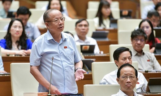 Đại biểu Nguyễn Văn Thân - Đoàn ĐBQH tỉnh Thái Bình. Ảnh: Quốc hội