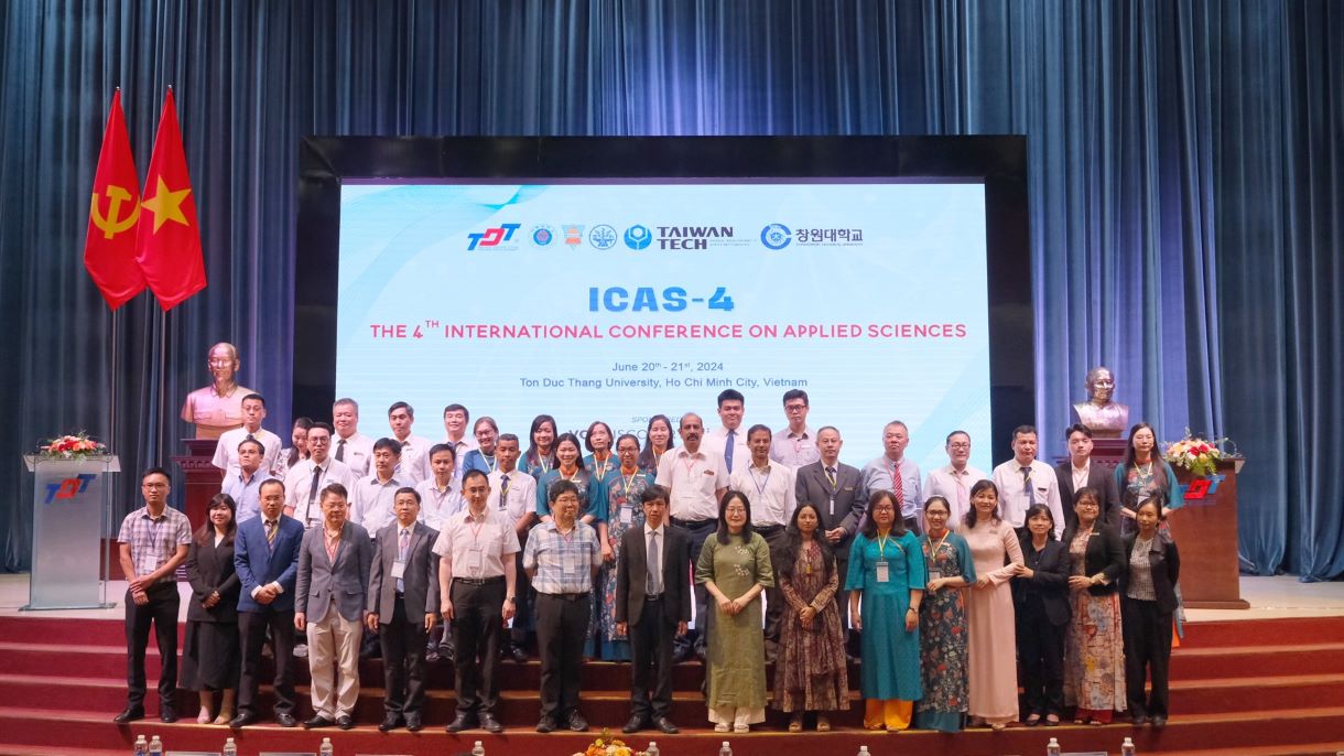 Hội thảo quốc tế về Khoa học ứng dụng diễn ra tại Trường Đại học Tôn Đức Thắng từ ngày 20-21.6. Ảnh: Thục Trâm