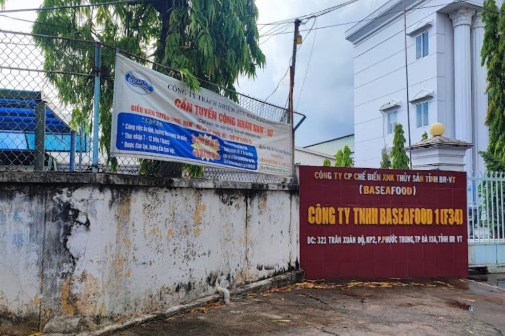 Trụ sở đơn vị bị xử phạt tại TP Bà Rịa. Ảnh: NDCC