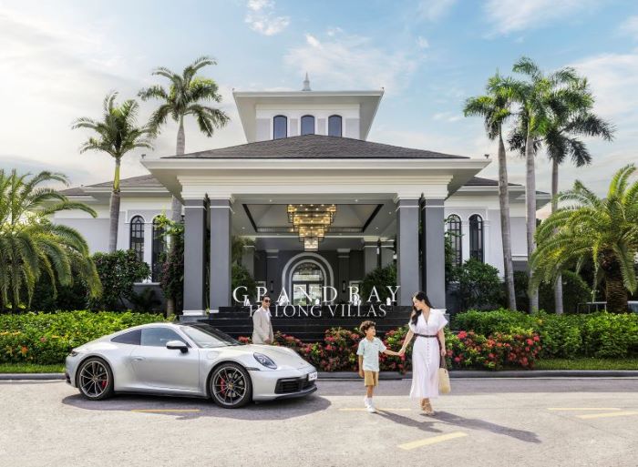 Grand Bay Halong Clubhouse nằm trong khu dinh thự biệt lập Grand Bay Halong Villas. Ảnh: BIM Land