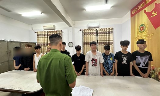 Công an khởi tố, bắt tạm giam nhóm đối tượng gây náo loạn đường phố Đà Nẵng. Ảnh: Công an cung cấp