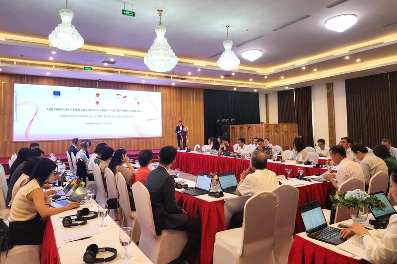 Quang cảnh hội thảo của Tổng cục Thuế. Ảnh: Tổng cục Thuế