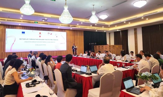 Quang cảnh hội thảo của Tổng cục Thuế. Ảnh: Tổng cục Thuế