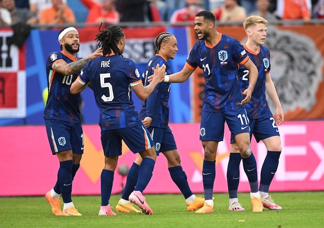 Tuyển Hà Lan đang tạm dẫn đầu bảng D. Ảnh: UEFA