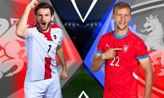 Tuyển Georgia gặp Cộng hòa Czech tại bảng F EURO 2024. Ảnh: Talksports