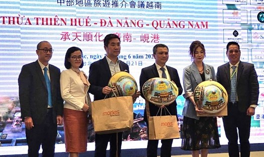 3 tỉnh miền Trung quảng bá, kết nối du lịch tại Đài Loan, Trung Quốc. Ảnh: Sở Du lịch TP Đà Nẵng
