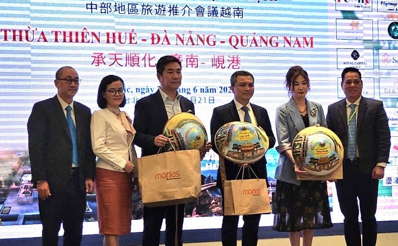 3 tỉnh miền Trung quảng bá, kết nối du lịch tại Đài Loan, Trung Quốc. Ảnh: Sở Du lịch TP Đà Nẵng