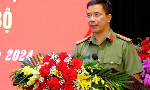 Đại tá Nguyễn Hồng Phong được điều động, bổ nhiệm làm Giám đốc Công an tỉnh Đồng Nai. Ảnh: Công an tỉnh Hà Tĩnh