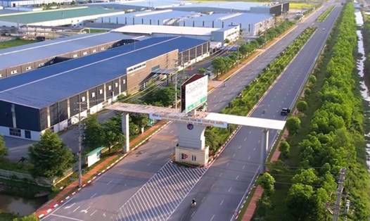 Một góc khu công nghiệp Đồng Văn III (Hà Nam). Ảnh minh họa: VGP