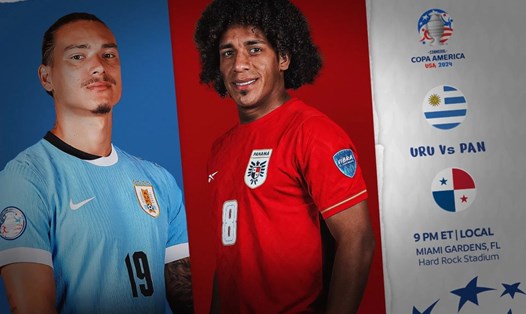 Uruguay và Panama ra quân ở Copa America 2024. Ảnh: Copa America