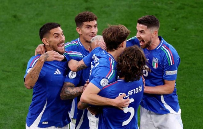 Italy có quyền tự quyết trước lượt trận cuối bảng B.  Ảnh: UEFA