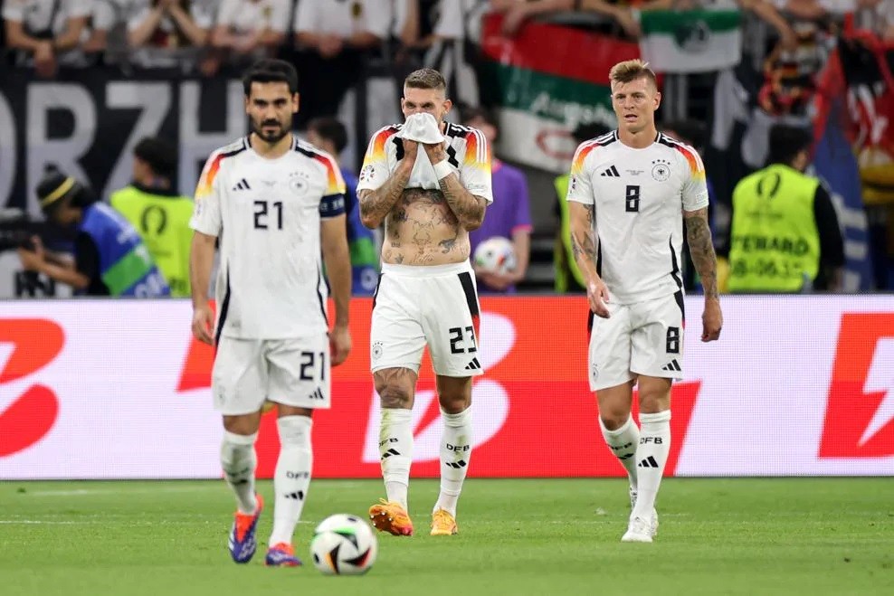Tuyển Đức lần đầu bị dẫn trước tại EURO 2024. Ảnh: UEFA